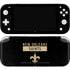 NFL New Orleans Saints Black Performance Series Nintendo Switch Lite Skin